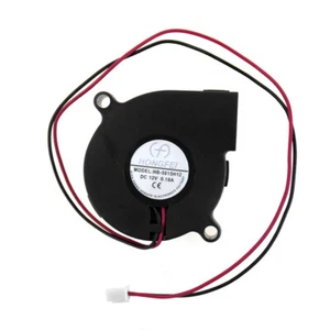 For HONGFEI HB-5015H12 Turbo Blower Fan 5015 DC12V 2.3A 50*50*15mm 2pin - Picture 1 of 6