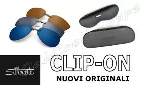 SILHOUETTE CLIP ON STYLE SHADE vari colori + custodie specifiche NUOVI ORIGINALI - Foto 1 di 19