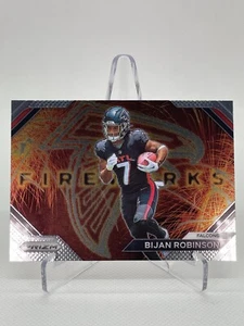2023 Panini Prizm Fireworks #F-24 Bijan Robinson Atlanta Falcons - Bild 1 von 2
