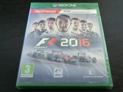 F1 2016 LIMITED EDITION XBOX ONE  NEW SEALED - Image 1 of 2