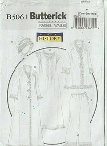 VESTIDO DE NOCHE MISSES, VESTIDO, GORRO, MÁS - Patrón de historia de la mantequilla 5061 - Talla XS-Med - Imagen 1 de 2