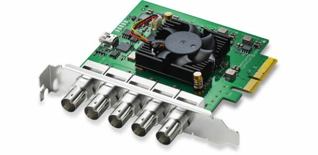 Blackmagic Design DeckLink Duo 2 PCI Express 4 Canali Scheda di Acquisizione e Riproduzione
