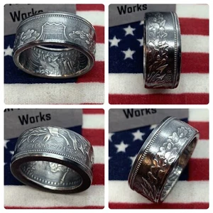 1oz Highland Mint Silver Round Saint St. Gaudens Coin Ring .999 Fine Silver - Picture 1 of 12