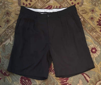 Pantalones cortos negros de golf Alan River - para hombre talla 34 Foto 1 de 3