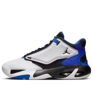 Nike Air Jordan Max Aura 4 White Black Hyper Royal Blue Nby DN3687-104 sz 12 Men - Picture 1 of 7