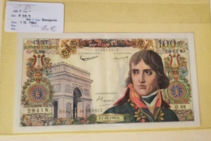 100 NF BONAPARTE 1/12/1960 SPL - Bild 1 von 3