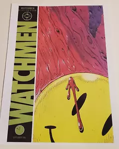 DC COMICS MINI POSTER COMIC BOOK COVER ART WATCHMEN #1 1986 10.25"X14" - Picture 1 of 2