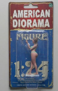 AUGUST LT BIKINI NIÑA VERDE DIORAMA AMERICANO ESCALA 1:24 NIÑA 3" FIGURA - Imagen 1 de 1