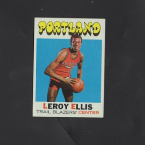 1971-72 Topps Basketball No 111 Leroy Ellis NMMT