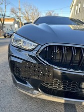 Front Bumper Tow Hook License Plate Tag Mount Bracket For BMW M8 2019-2024 New