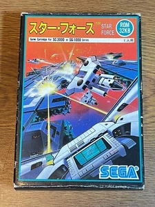 STAR FORCE   SEGA MASTER SYSTEM SG 1000 SC 3000 JAPAN MARK 3 - Picture 1 of 4