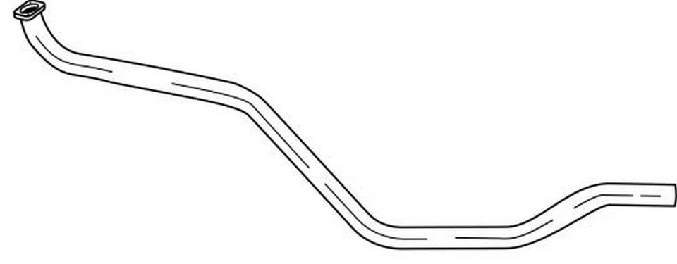 78 cv Tubo gas scarico per Ford Transit Autobus T 2.0 1994 cc 57 KW 78 CV - Immagine 1 di 1