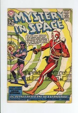 MYSTERY IN SPACE #75 KEY ISSUE - JUSTICE LEAGUE OF AMERICA & ADAM STRANGE - 1962