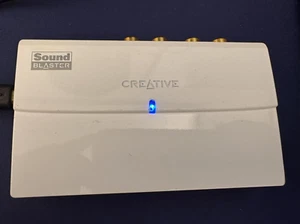 Creative Labs Blaster sonore externe modèle SB0270 blanc très rare - Photo 1/4