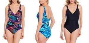 Miradonna By Miraclesuit Women's One Piece Swimsuit - Picture 1 of 34