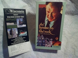 1993 THE HOUSE ON THE ROCK MUSEUM VHS TAPE,Alex Jordan,spring green wisconsin - Picture 1 of 4