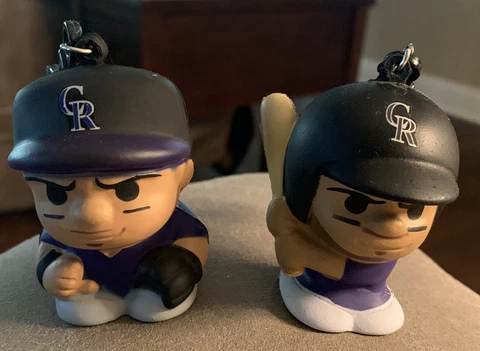 Nolan Arenado Squeezymates Keychain Rockies Cardinals MLB Set of 2 Squeezy Mates Cover