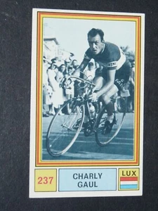 #237 CHARLY GAUL LUXEMBOURG PANINI SPRINT 71 CYCLISME 1971 - Imagen 1 de 2