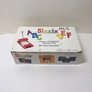 Sizzix Lollipop Uppercase Alphabet Set 26 Dies - Picture 1 of 5