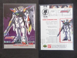 PROMO CARD - INSERT CARD - WING GUNDAM ZERO - #WG-28 - 2000 - UPPER DECK - Picture 1 of 1