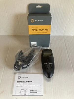 Pro Master Multi-function Timer Remote for Nikon Code 3077 - Image 1 of 4