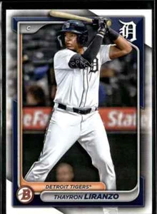 2024 Bowman Draft Paper Thayron Liranzo Detroit Tigers #BD-4 5 Card Lot - Picture 1 of 2