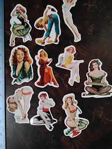 Pin Up Aufkleber 10 Stück Lot3 - Bild 1 von 5