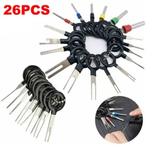 Time-Saving 26pc Terminal Removal Tool Kit for Auto Wiring Harnesses - Picture 1 of 8