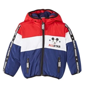 Boys Parka. Mickey. Blue White Red Color. 2-8 Years - Picture 1 of 4