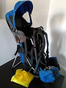 Kindertrage Koala II SALEWA mit Regenschutz Kinder bis 15 kg Rückentrage / Kraxe - Bild 1 von 12