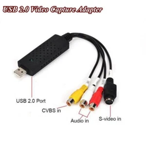 D'acquisition Vidéo USB 2.0 AV TV DVD DVR Carte de Capture Audio Stéréo - Photo 1/7