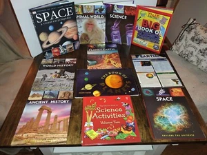 13pc Lot Science History Geography HOMESCHOOL Teacher lot - Picture 1 of 20