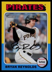 2024 Topps Heritage #458 Bryan Reynolds - Picture 1 of 2