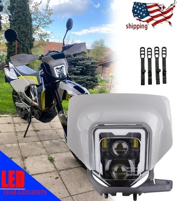 FOR HUSQVARNA HEADLIGHT COMPLETE TE FE 300 250 125 450 2017 - 2023 LIGHT ENDURO - Image 1 of 4