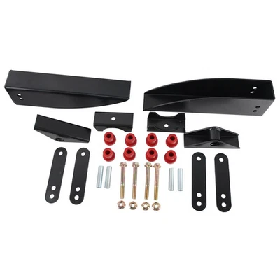 Rear Leaf Spring Relocation Pocket Set For 1955 1956 1957 Chevy Belair 150 210 Foto 1 de 4