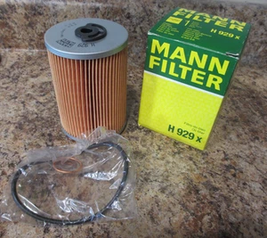 MANN FILTER Auto Car Oil Filter Kit Mercedes-Benz 280SE 450SEL 450SL 450SLC - Picture 1 of 3