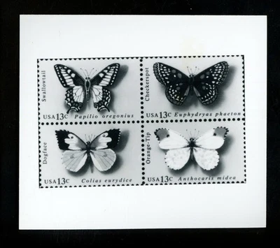 US Stamp FDC Publicity Photo Essay #1712-15 13c American Butterflies 4 1977 - Image 1 of 2