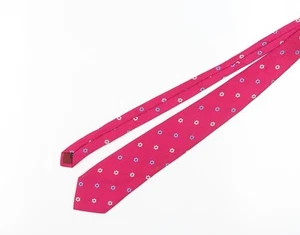 Joseph Turner Men's Pink Floral Silk Tie - Picture 1 of 12