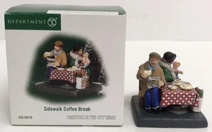 Department 56 Christmas In The City SIDEWALK COFFEE BREAK #56.59470 - Bild 1 von 10