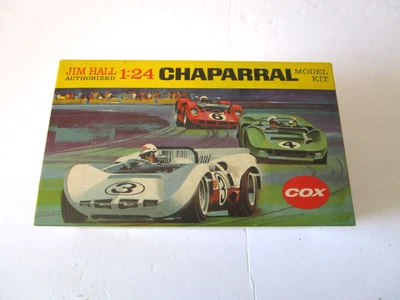 COX Model kit 1964 CHAPARRAL Cox kit Vintage Missing Some Pieces - Imagem 1 de 4