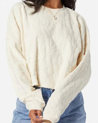 Moletom Billabong Loosen Up Crew tamanho M - Imagem 1 de 4