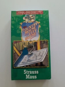 VHS Readers Digest Country Mouse & City Mouse Adventures Strauss Maus 1997 Seald - Picture 1 of 3