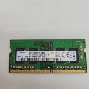 Samsung 4GB DDR4 SODIMM 3200MHz 1Rx16 PC4-3200AA 260-pin SDRAM Laptop Memory - Picture 1 of 2