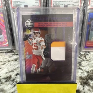 2023 Panini Limited Patrick Mahomes Playoff Brilliance Patch /10 #PB-PMS - Picture 1 of 2