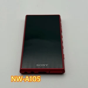 SONY NW-A105 Walkman 16GB Red Hi-Res Digital Music Player - Tested & Working - Picture 1 of 10