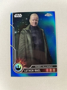 Luthen Rael Star Wars Topps Chrome Blue Refractor Trading Card /150 SP - Bild 1 von 2