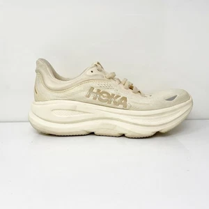 Hoka One One Womens Bondi 9 1162012 VCH Ivory Running Shoes Sneakers Size 7 B - Picture 1 of 12