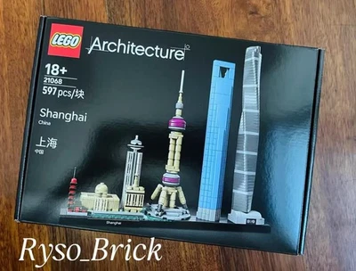 LEGO 21068 Shanghai Skyline China Exclusive Set New Sealed In Hand - Image 1 of 3