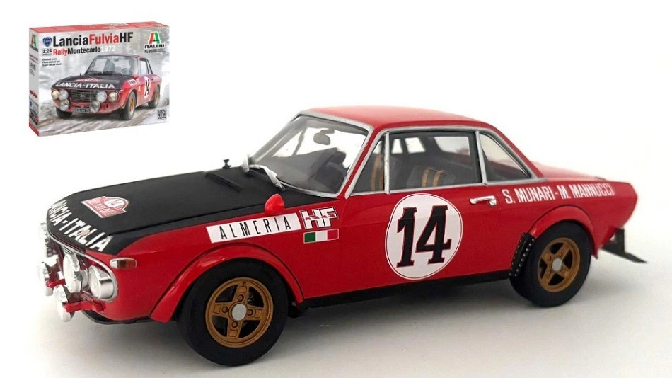 LANCIA FULVIA HF RALLY MONTE CARLO 1972 KIT 1:24 ITALERI SAVOIAMODEL - Immagine 1 di 1