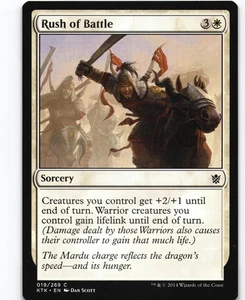 Rush of Battle C Khans of Tarkir 19 KTK - Picture 1 of 2